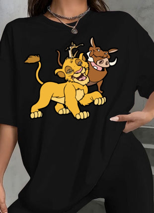 Tricou Oversized Lion King