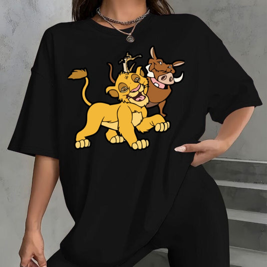 Tricou Oversized Lion King