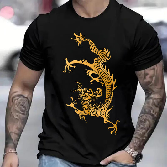 Tricou Gold Dragon