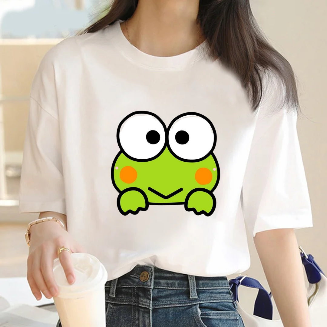 Tricou Oversized Keroppi Cute