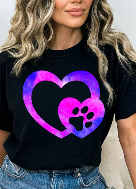 Tricou Mauv Paw