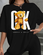 Tricou Oversized Ok Bear