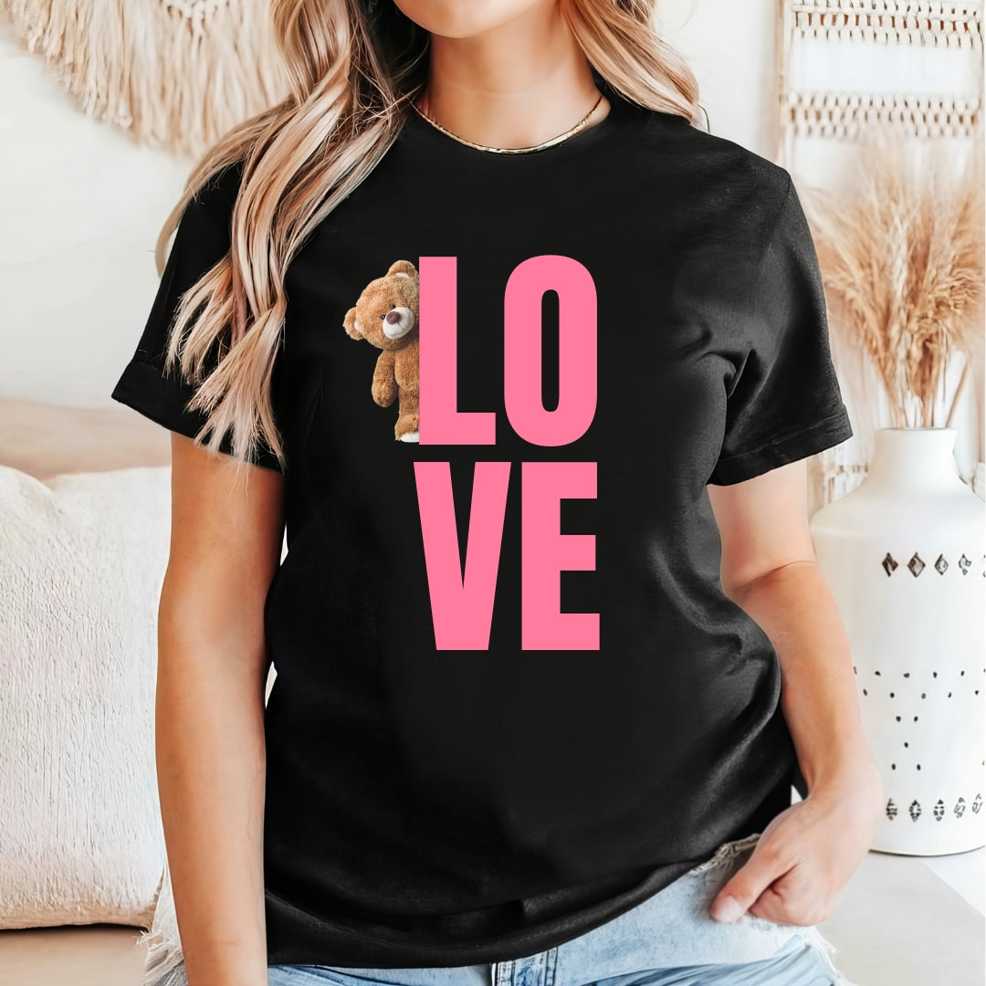 Tricou bumbac 100% love 30