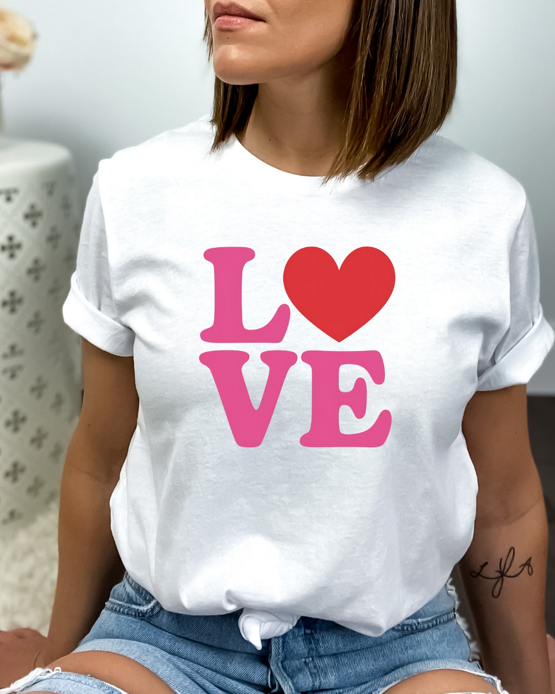 Tricou bumbac 100% love 31