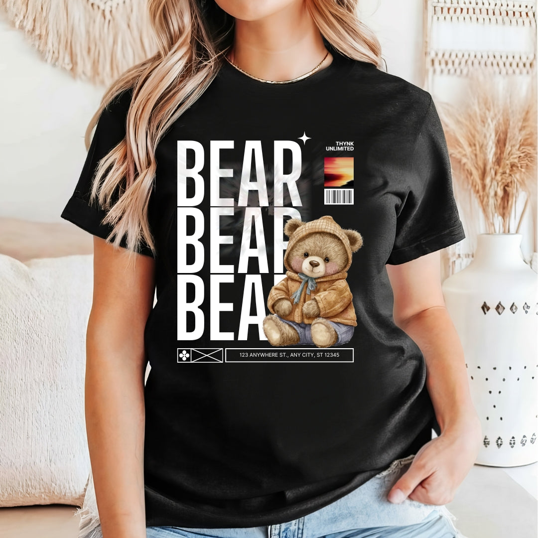 Tricou bumbac 100% bear 31