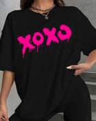 Tricou Oversized Xo Drip