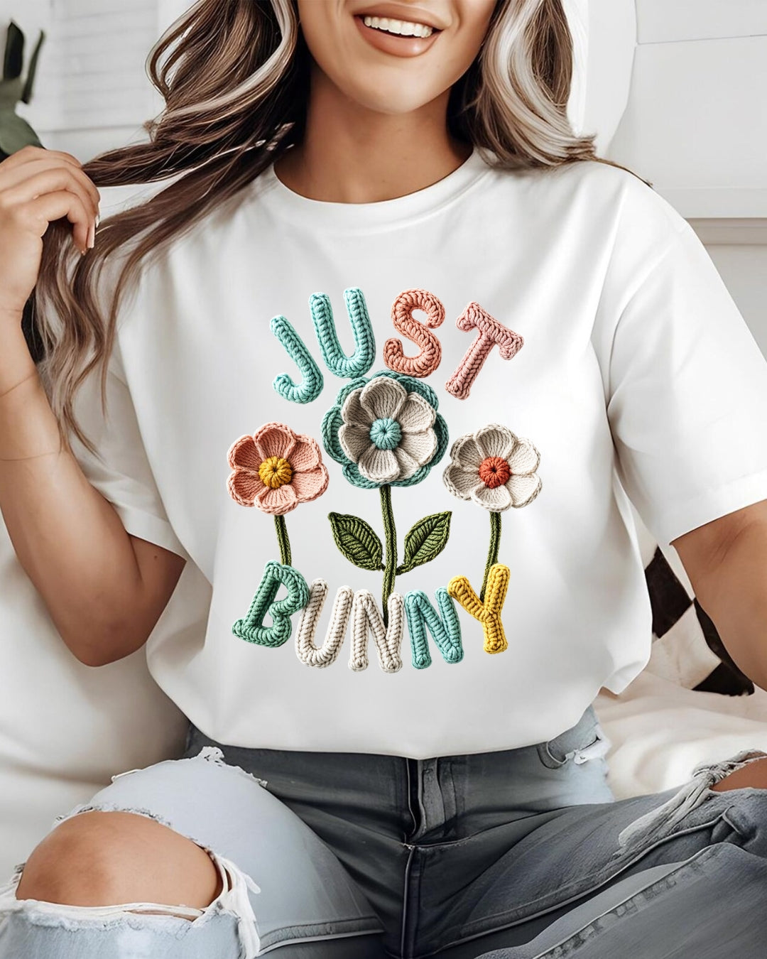Tricou Just Bunny  Bumbac 100%