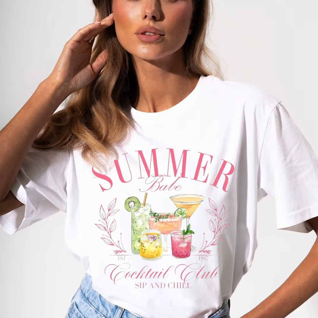 Tricou Oversized Summer club