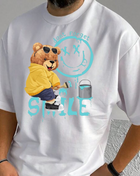 Tricou Oversized Smile Bear