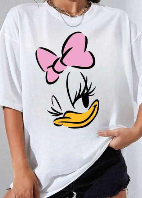 Tricou Oversized Daisy Face