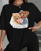 Tricou Oversized Bear Weddings