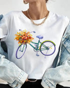 Tricou Toamna Bicicleta