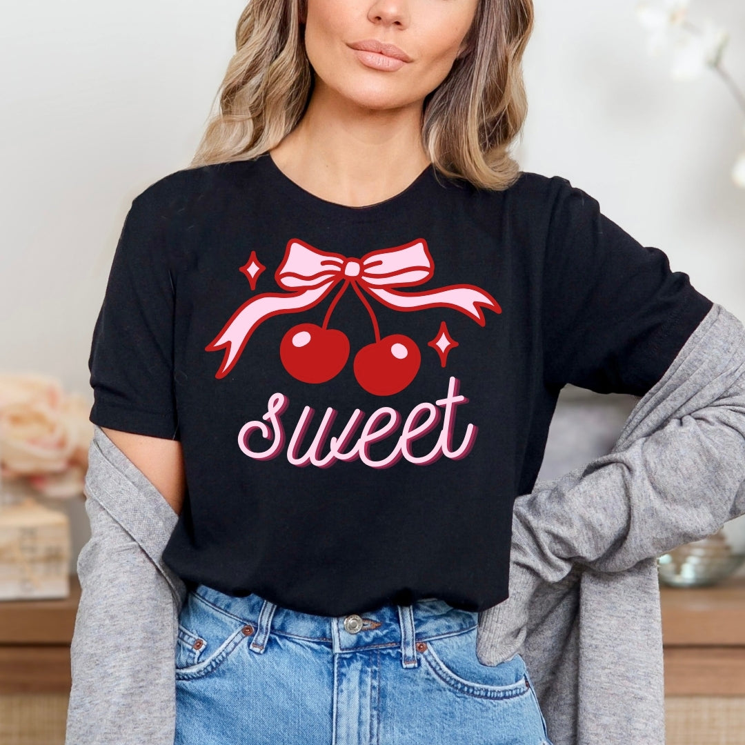 Tricou bumbac 100% cirese sweet 4
