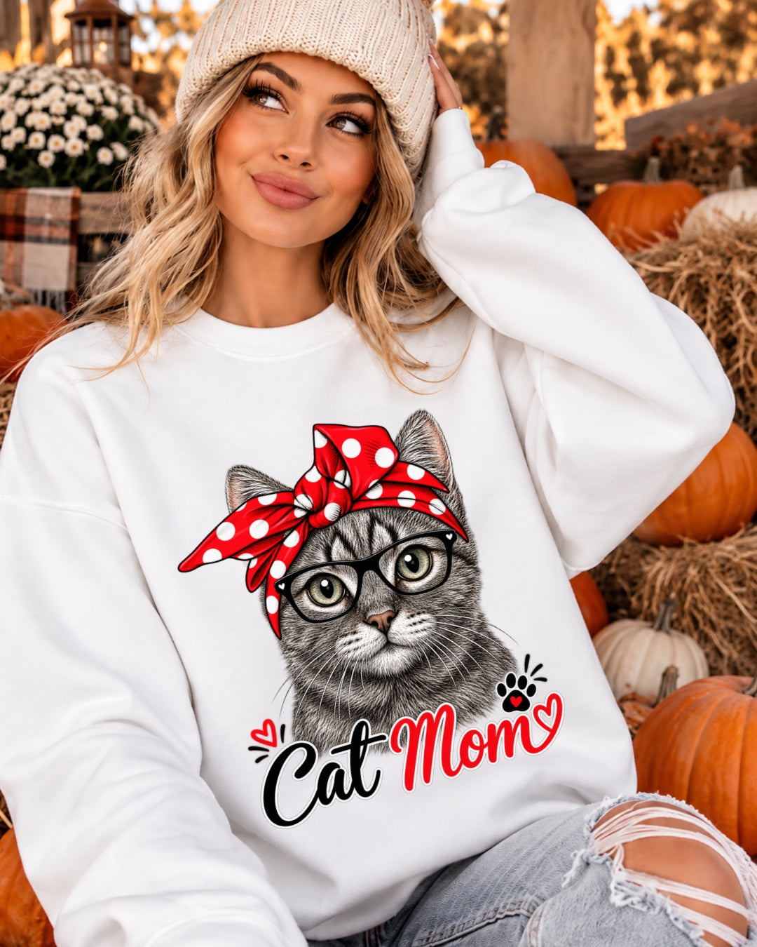 Bluza Cu Print Fashion Kitty 4