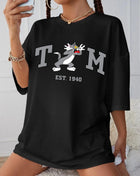 Tricou oversized tom