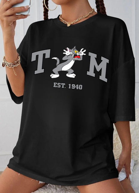 Tricou oversized tom