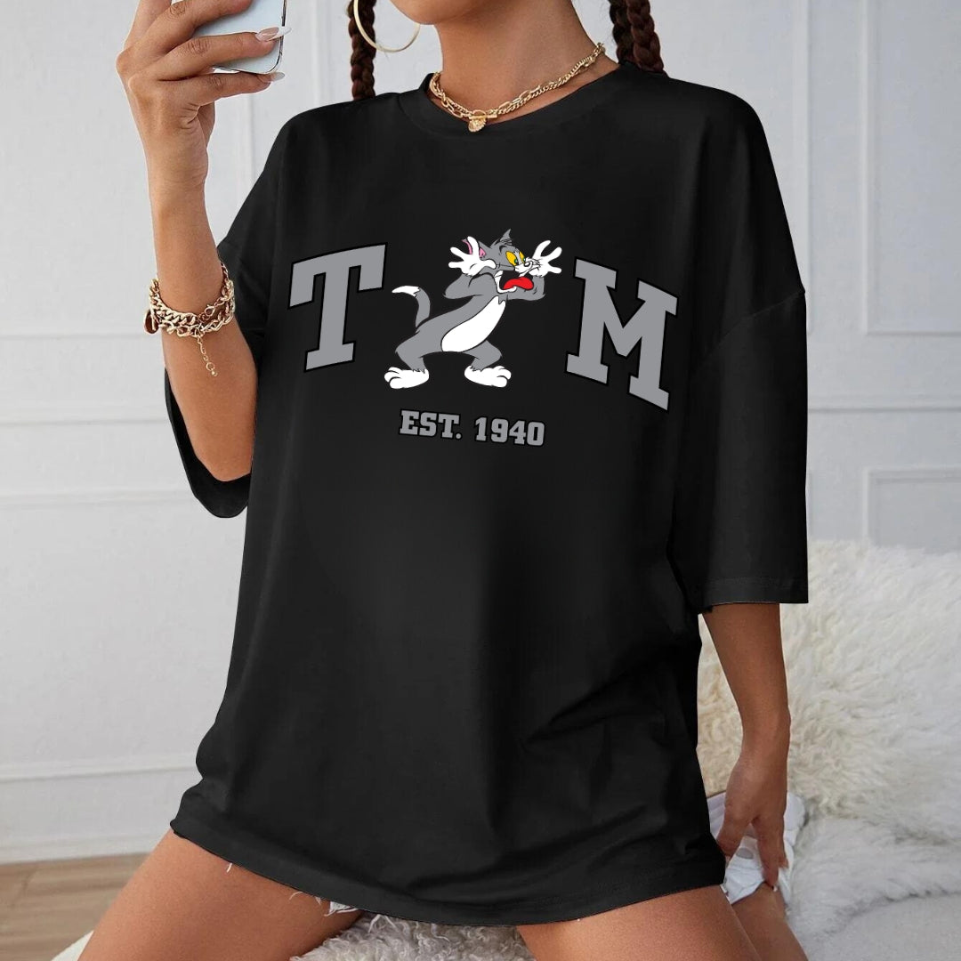 Tricou oversized tom