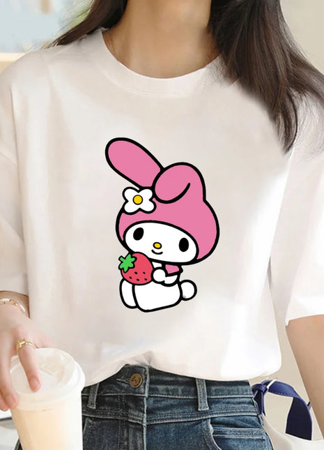 Tricou Oversized My Melody Strawberry