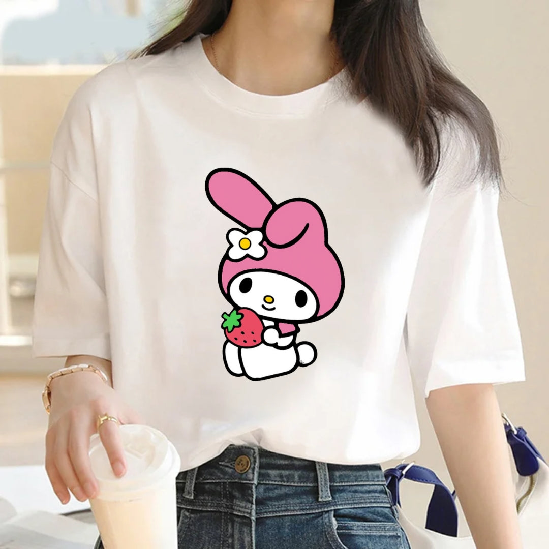 Tricou Oversized My Melody Strawberry