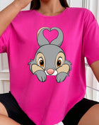 Tricou oversized rabbit