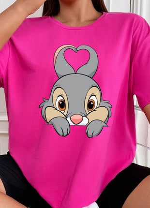 Tricou oversized rabbit