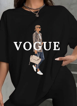 Tricou Oversized VOGUE Woman Simple