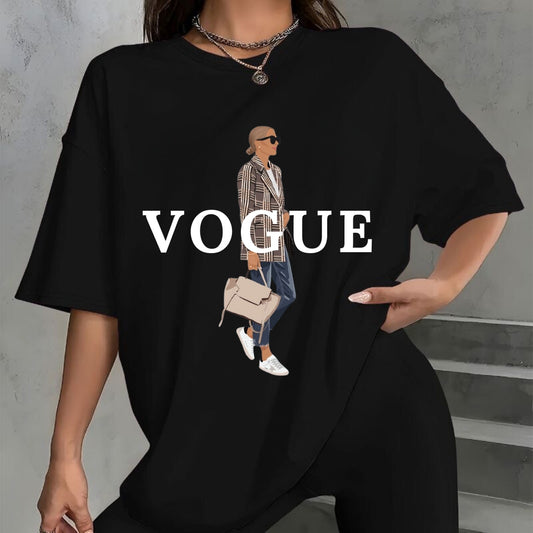 Tricou Oversized VOGUE Woman Simple