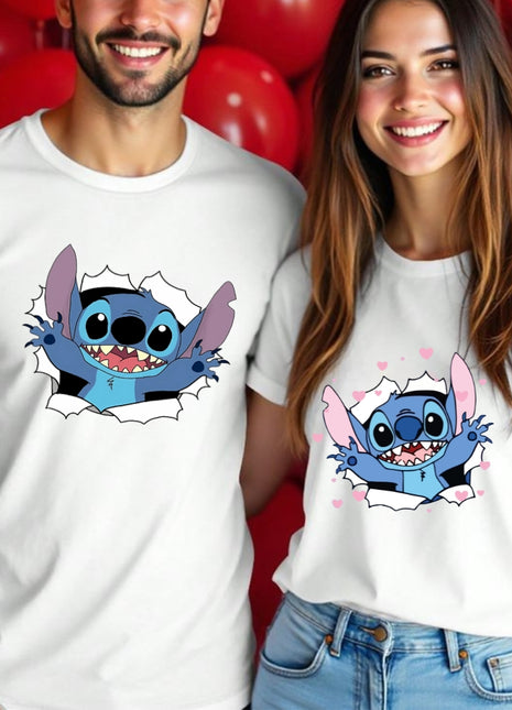 Set Tricouri Happy Stitch