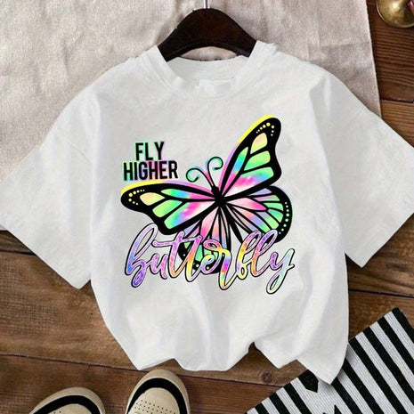 Tricou Oversized Rainbow Fly