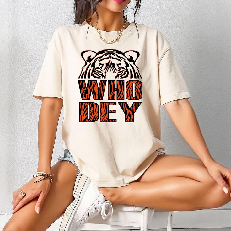 Tricou Oversized Who Dey