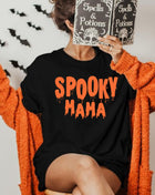 Tricou Oversized Spooky mama