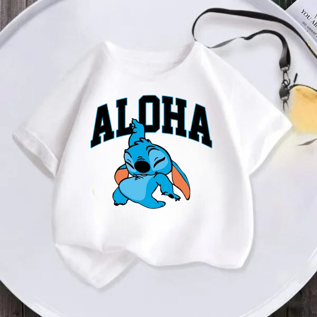 Tricou Copii Aloha Stitch