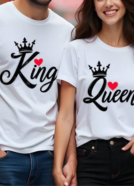 Set Tricouri King Queen