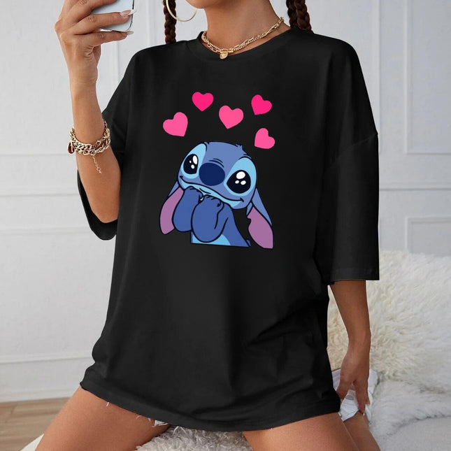 Tricou Oversized Stitch luv