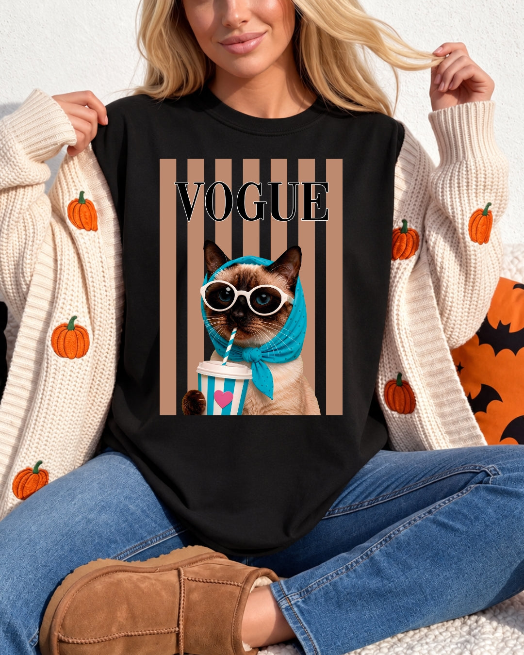Tricou Fashion Kitty bumbac 100% 7