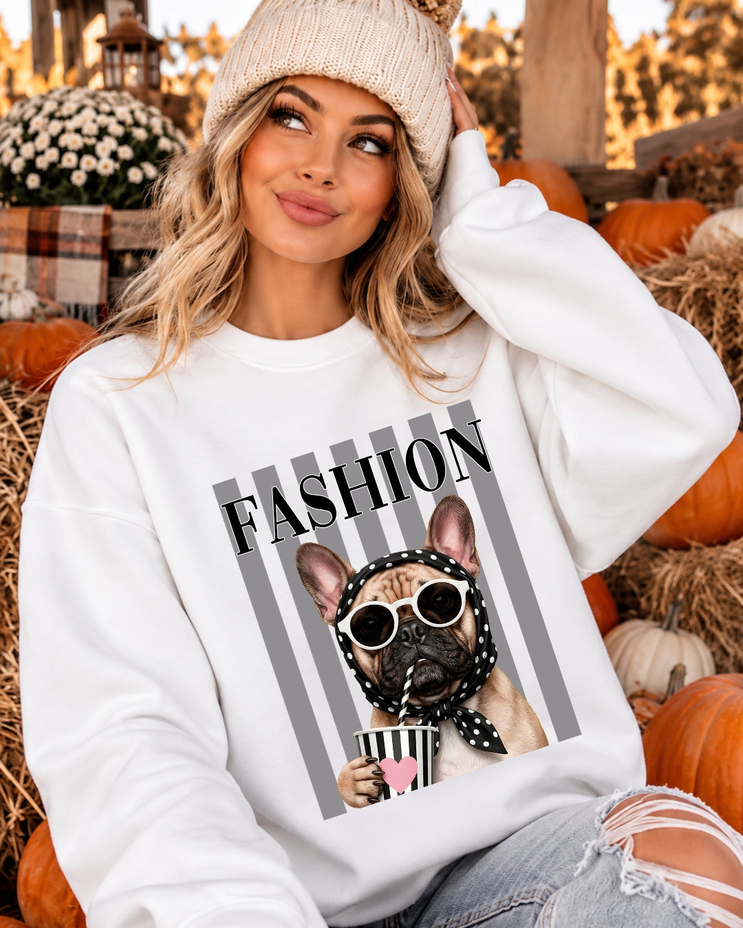 Bluza Cu Print Fashion Kitty 8