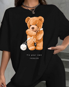 Tricou Oversized Sew Bear