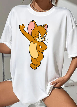 Tricou Oversized Jerry suparat