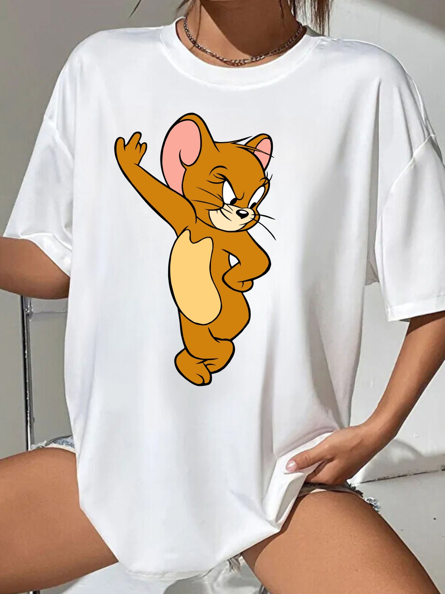 Tricou Oversized Jerry suparat