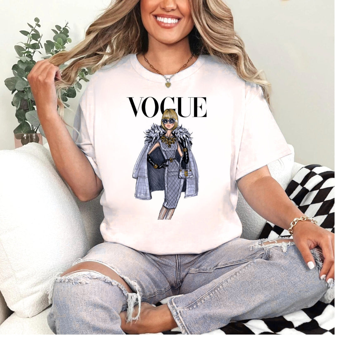Tricou Oversized Vogue 18