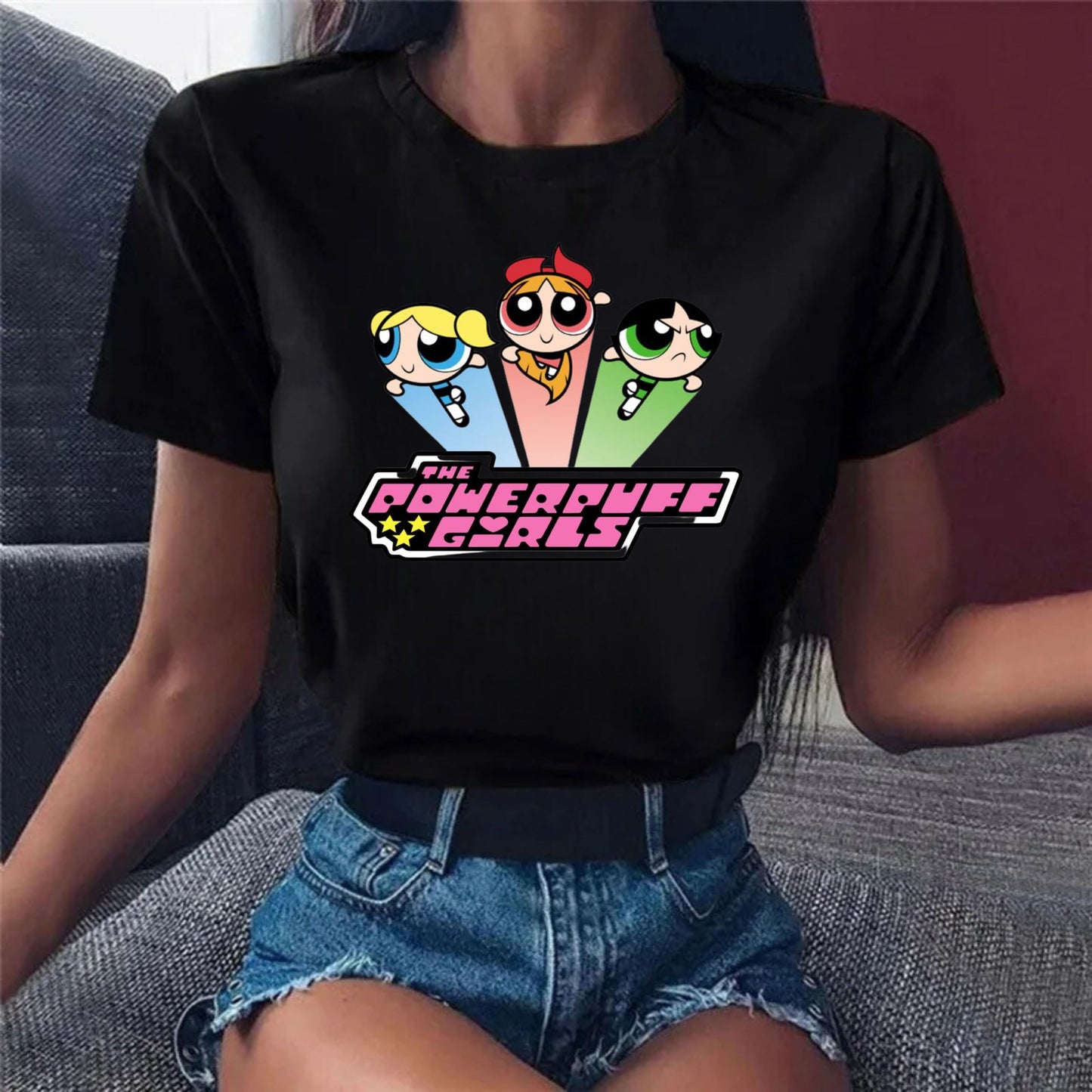 Tricou PowerPuff Girlz