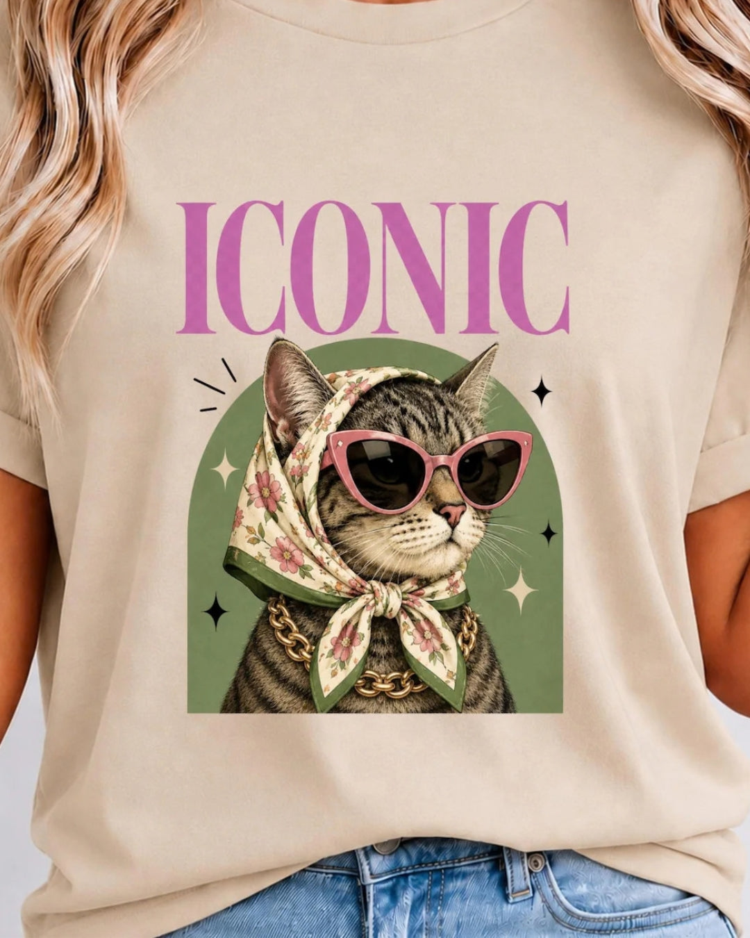 Tricou Fashion Kitty bumbac 100% 8