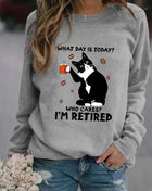 Bluza Retired cat