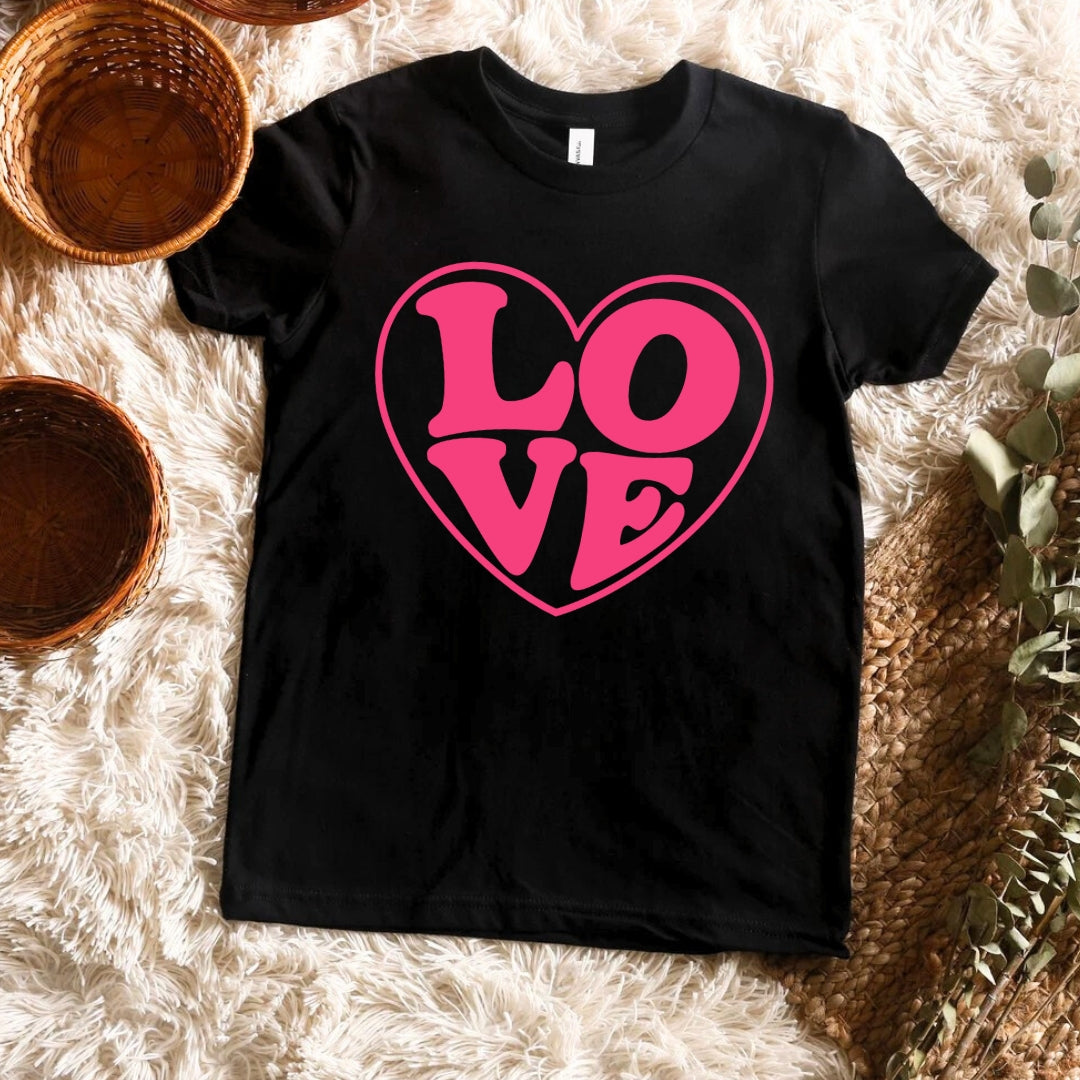 Tricou Copii Inima Love