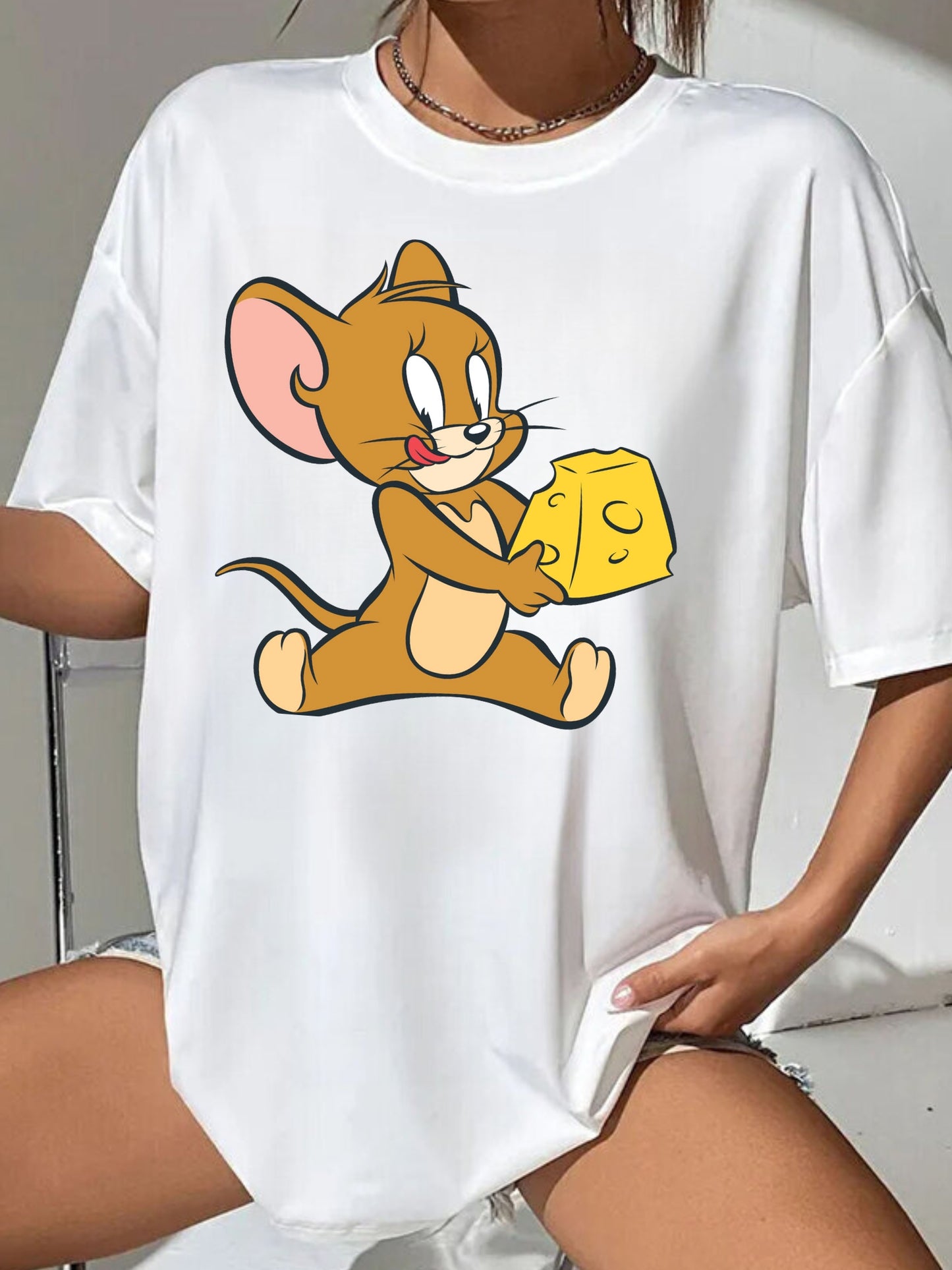 Tricou Oversized Cheese