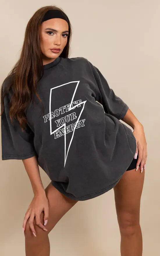 Tricou Oversized Energie