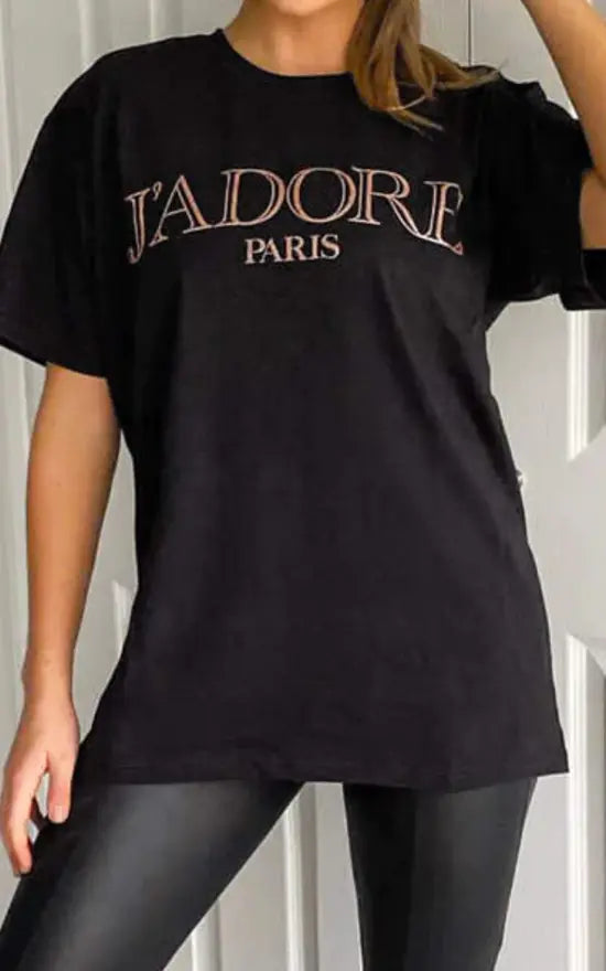 Tricou Oversized J Ador
