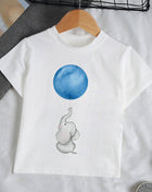 Tricou copii Elefant Balon