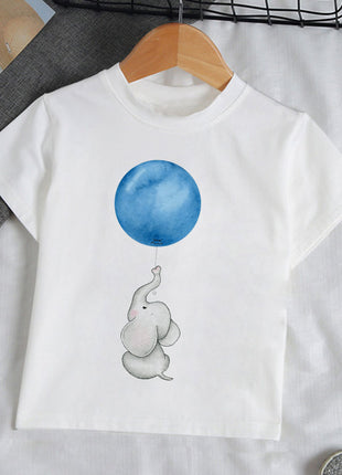 Tricou copii Elefant Balon