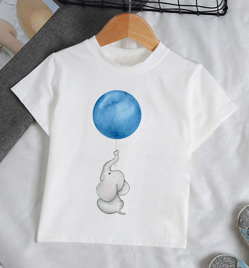 Tricou copii Elefant Balon